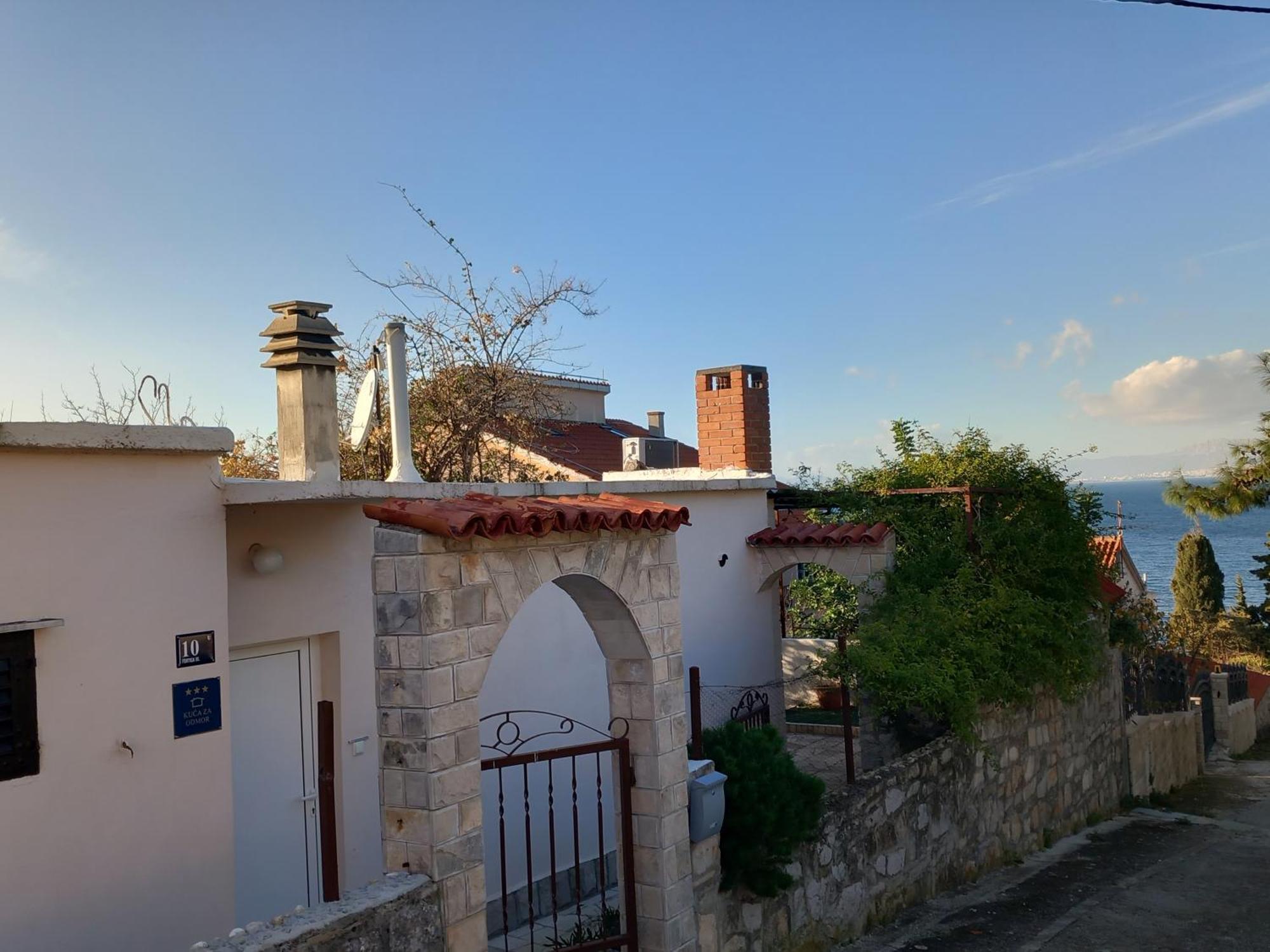 Kuca Za Odmor Skalina - Sea View Villa Splitska Exterior photo
