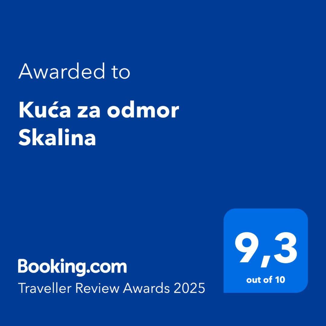 Kuca Za Odmor Skalina - Sea View Villa Splitska Exterior photo